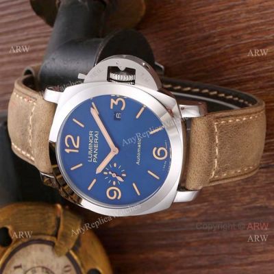AAA Quality Luminor Panerai SS Blue Dial Watch PAM653